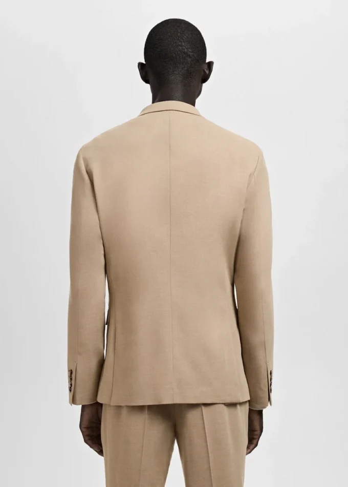 Veste de costume coupe ultra-slim en tissu extensible