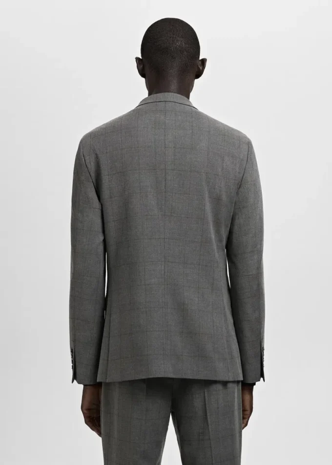Veste de costume coupe ultra-slim en tissu extensible