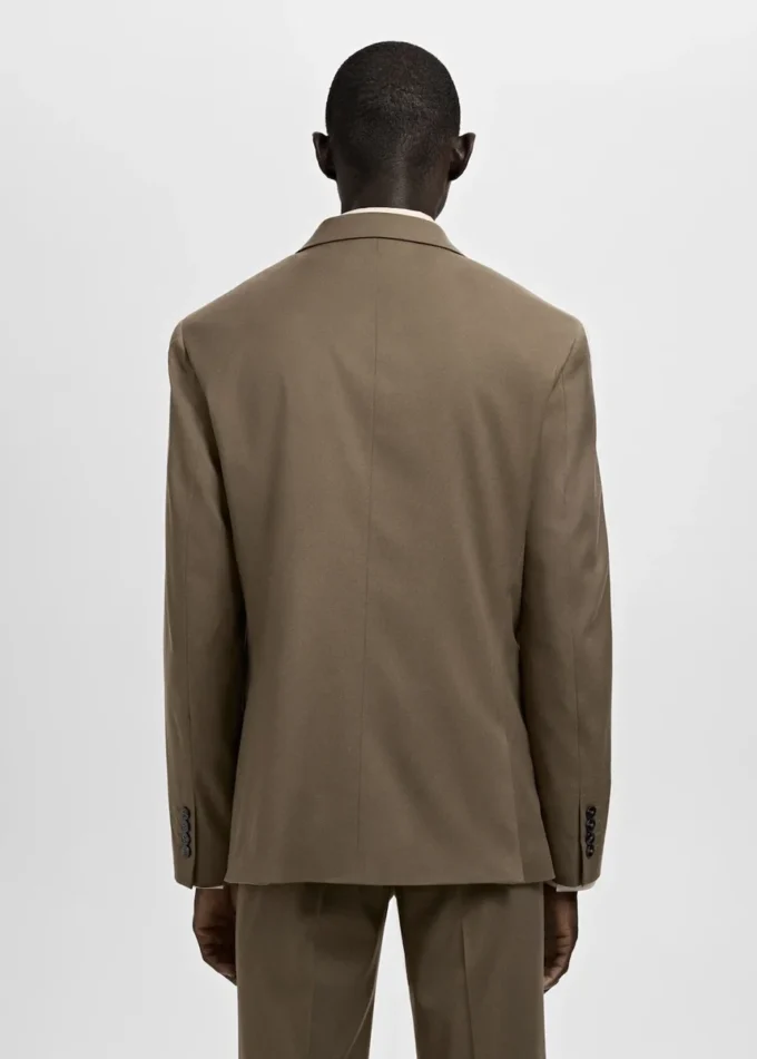 Veste de costume coupe ultra-slim en tissu extensible