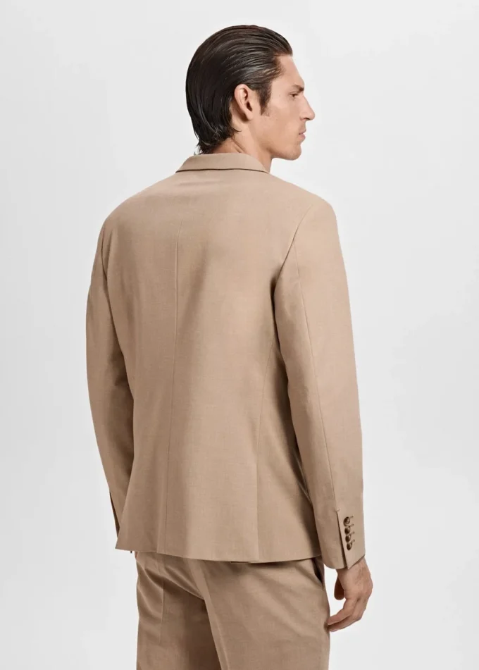 Veste de costume coupe ultra-slim en tissu extensible