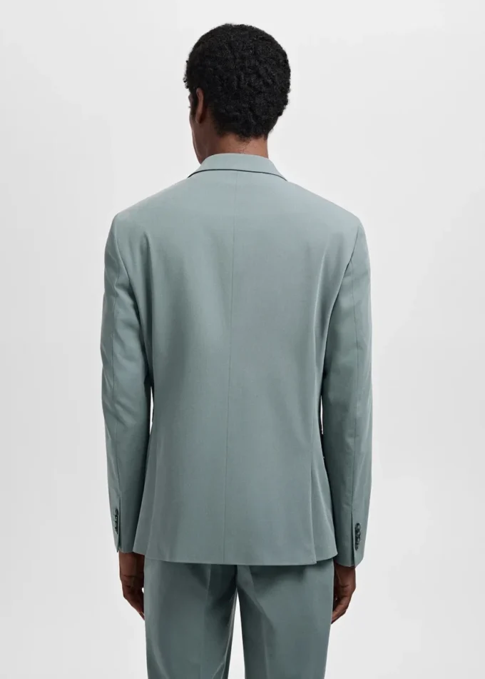 Veste de costume coupe ultra-slim en tissu extensible