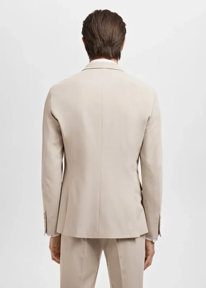 Veste de costume coupe ultra-slim en tissu extensible
