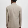 Veste de costume coupe ultra-slim en tissu extensible