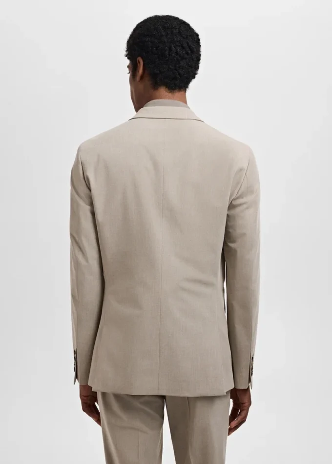 Veste de costume coupe ultra-slim en tissu extensible