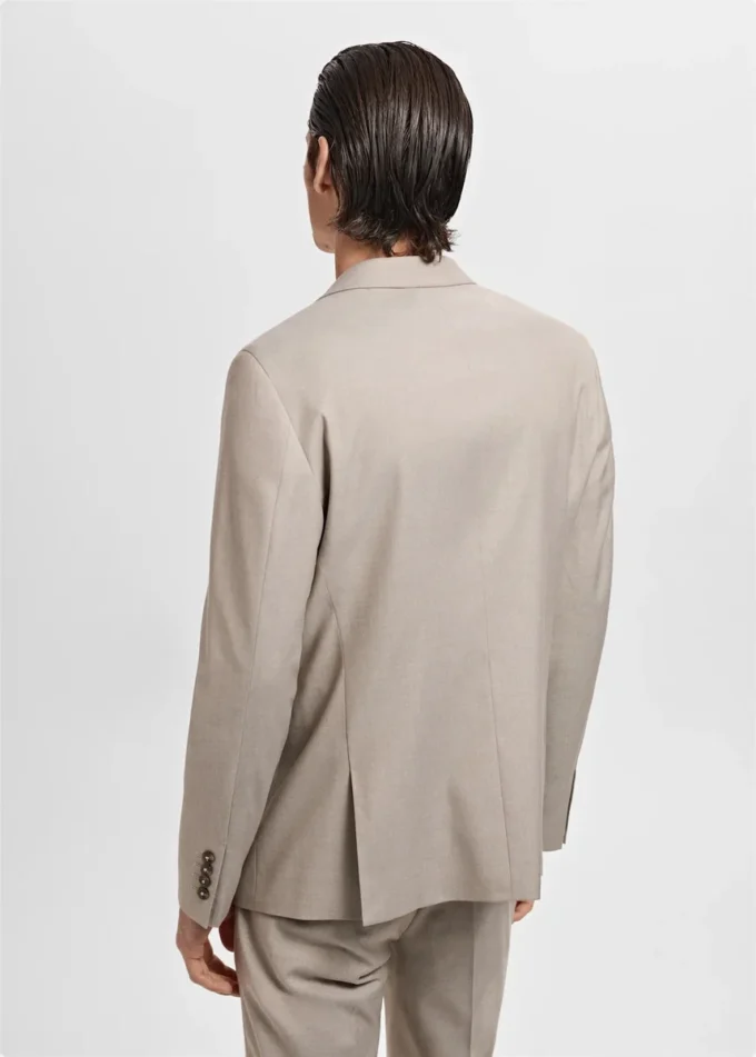 Veste de costume coupe ultra-slim en tissu extensible