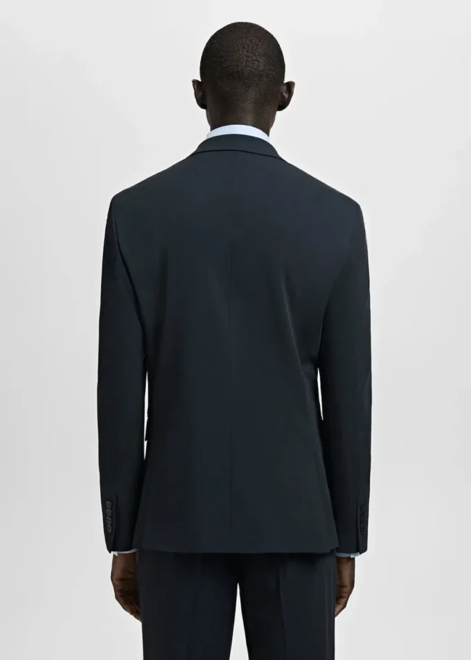 Veste de costume coupe ultra-slim en tissu extensible