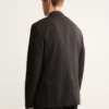 Veste de costume croisée 100 % laine italienne