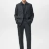 Veste de costume croisée Turin 100 % laine
