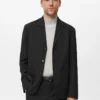 Veste de costume droite