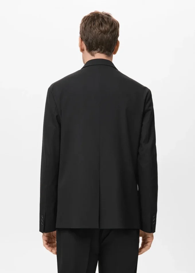 Veste de costume droite