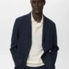 Veste de costume slim fit avec poches