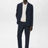 Veste de costume slim fit avec poches