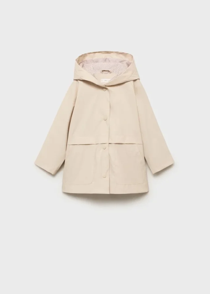 Veste de ferme caoutchoutée avec capuche