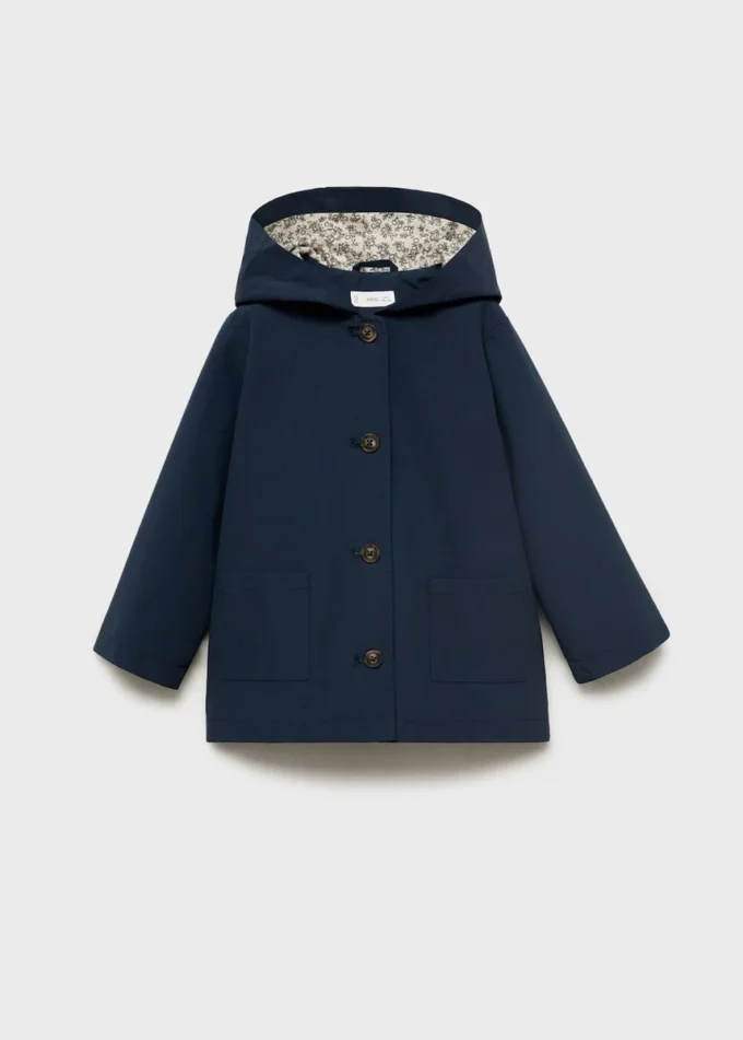 Veste de travail en coton à capuche