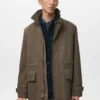 Veste de travail en coton déperlant avec poches