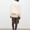 Veste de travail en denim avec col contrasté