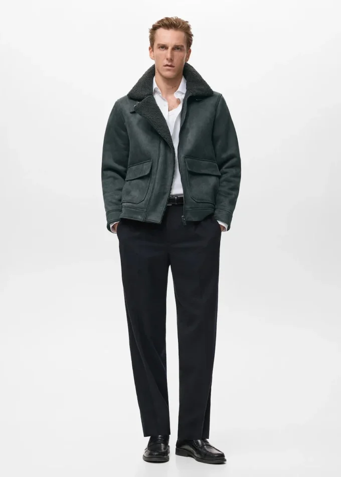 Veste double face avec doublure en polaire