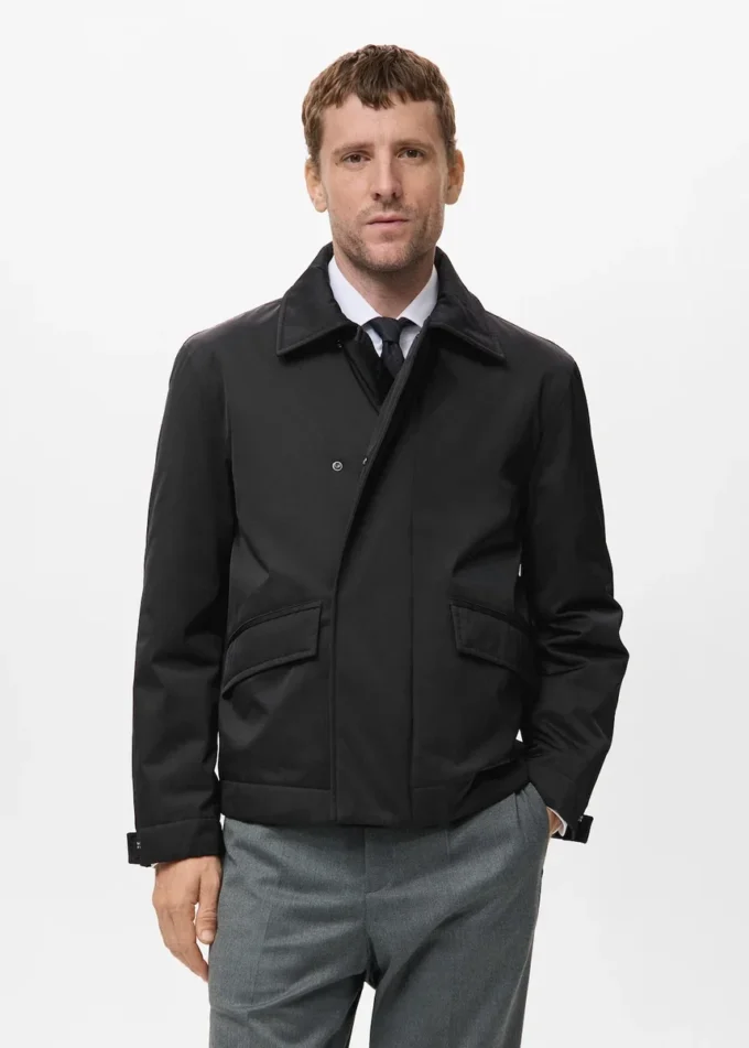 Veste déperlante avec poches