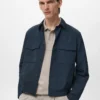 Veste déperlante avec poches