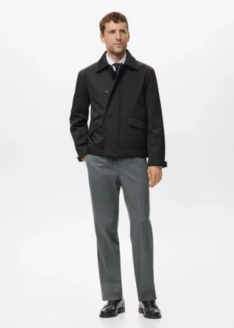 Veste déperlante avec poches