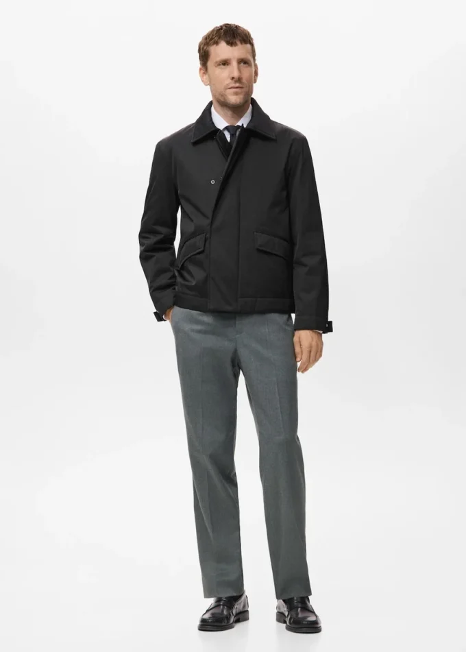 Veste déperlante avec poches