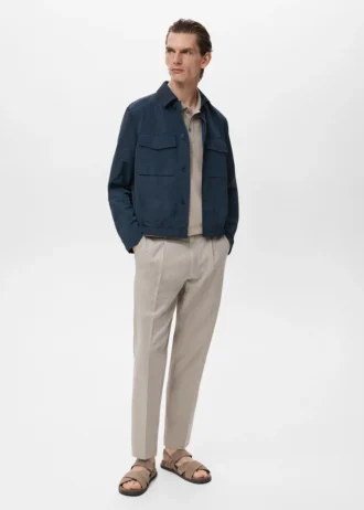 Veste déperlante avec poches