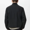 Veste droite à poches