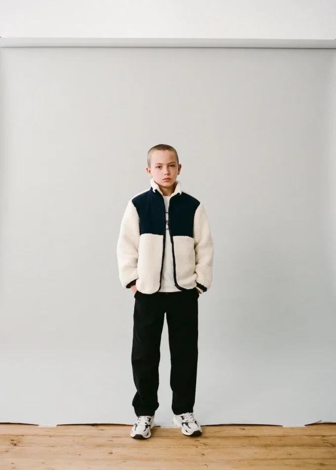 Veste effet peau de mouton