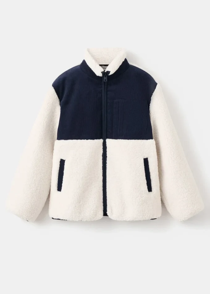 Veste effet peau de mouton