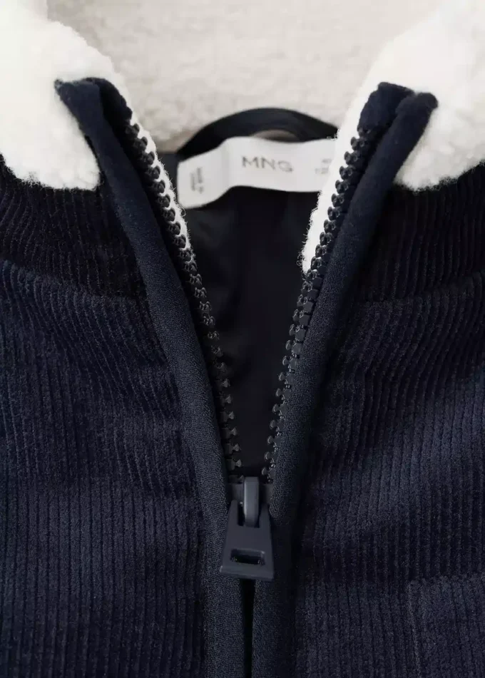 Veste effet peau de mouton