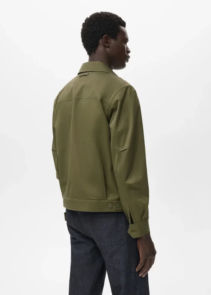 Veste en coton avec poches