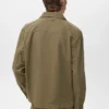 Veste en coton et lyocell avec poches