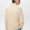 Veste en coton et lyocell avec poches