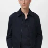 Veste en coton à fermeture éclair