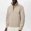 Veste en coton à fermeture éclair