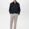 Veste en coton à fermeture éclair