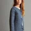 Veste en coton imprimé