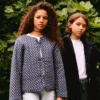 Veste en coton imprimé