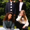 Veste en coton imprimé