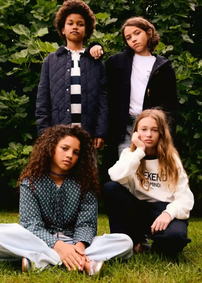 Veste en coton imprimé