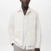 Veste en denim 100 % coton