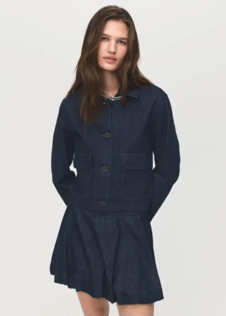 Veste en denim avec poches