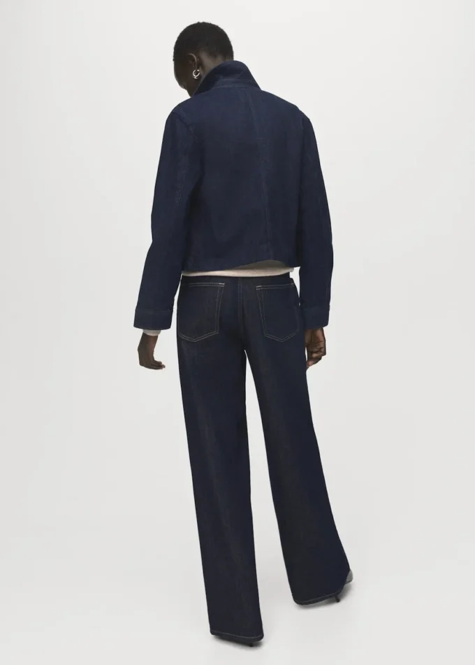 Veste en denim avec poches