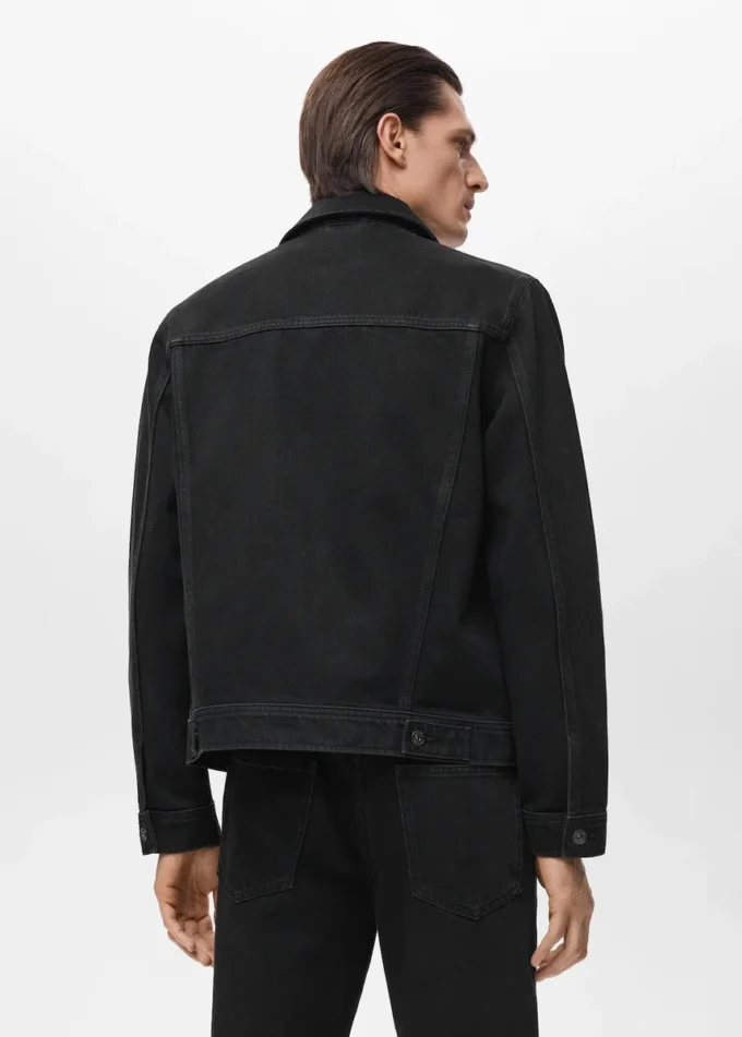 Veste en denim avec poches