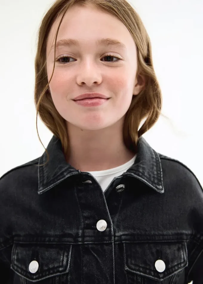 Veste en denim basique
