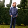 Veste en denim de coton