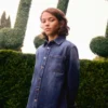 Veste en denim de coton