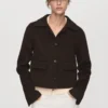 Veste en laine avec boutons