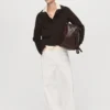 Veste en laine avec boutons
