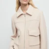 Veste en laine avec poches